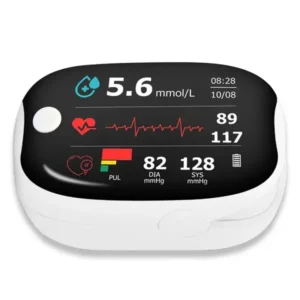 Winter Sale HERMSA High Precision Non-Invasive Multi-Purpose Medical Device (For Monitoring Blood Glucose, Blood Oxygen and Blood Pressure)