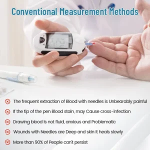 Seurico™ GlucoSense Non-Invasive Laser Blood Glucose Meter